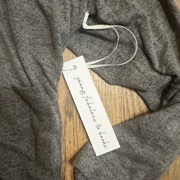 NWT Young Fabulous & Broke Cardigan with Hood-Size XS - Picture 2 of 4